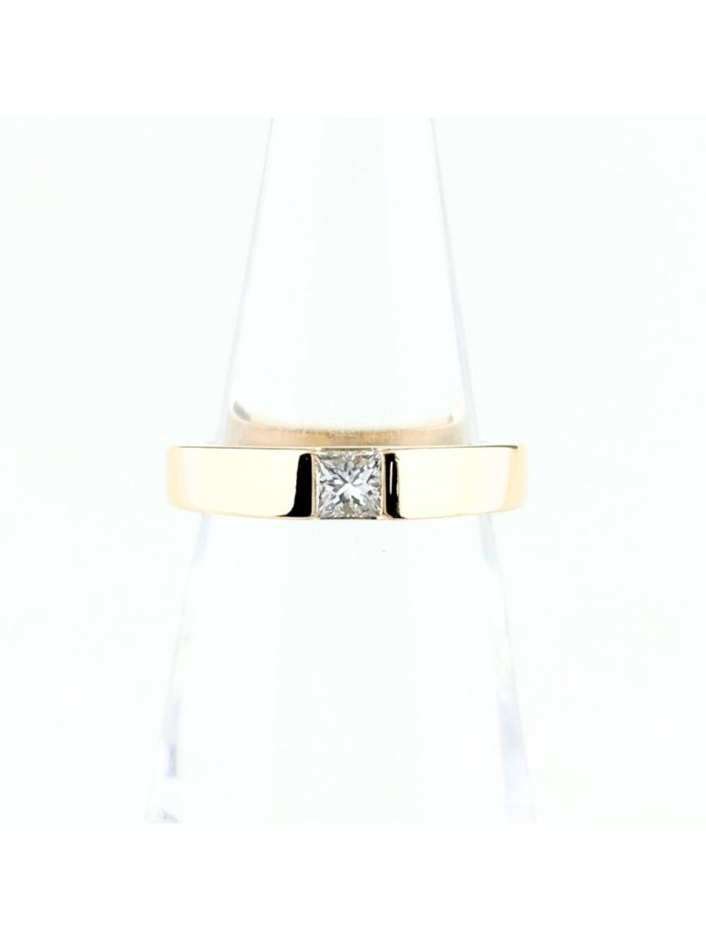 Cartier Tank Diamond Yellow Gold Ring